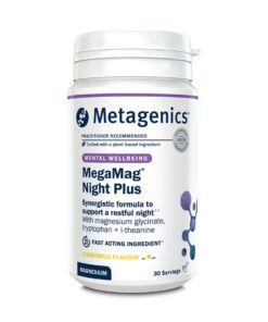 Elixan MegaMag Night Formula magnesium supplement for restful sleep support UK